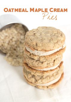 Oatmeal Maple Cream Pies