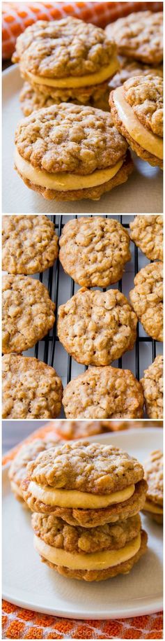 Oatmeal Pumpkin Creme Pies