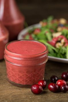 Oil-Free Cranberry-Orange Vinaigrette (Vegan, Gluten Free