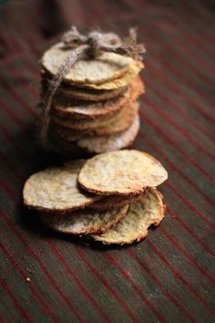 Oil Free Healthy Chickpea Crackers