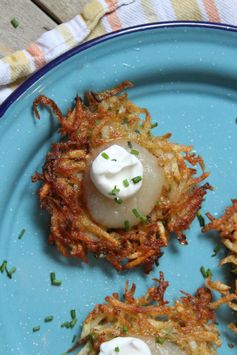 Old Bay Potato Latkes