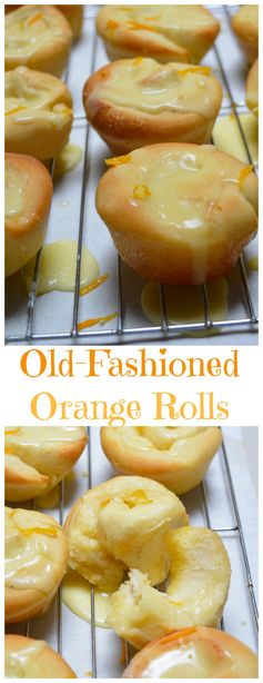 Old Fashioned Orange Rolls