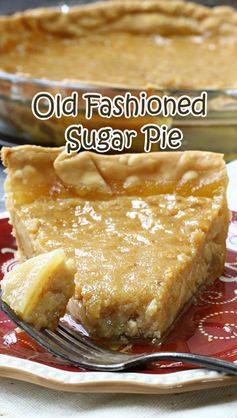 Old Fashioned Sugar Pie