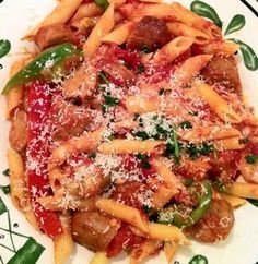 Olive Garden Sausage & Peppers Rustica