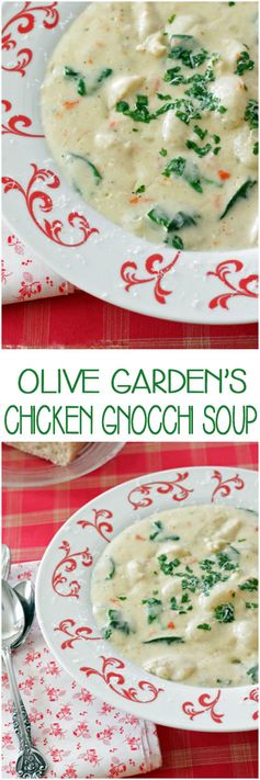 Olive Garden's Chicken Gnocchi Soup