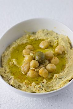 Olive Hummus without Tahini