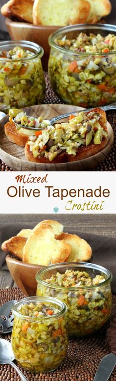 Olive Tapenade Crostini