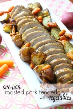 One-Pan Roasted Pork Tenderloin with Vegetables