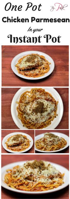 One Pot Chicken Parmesan In the Instant Pot