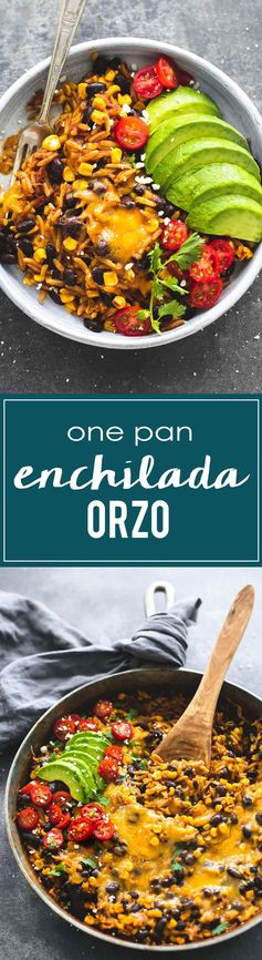 One Pot Enchilada Orzo