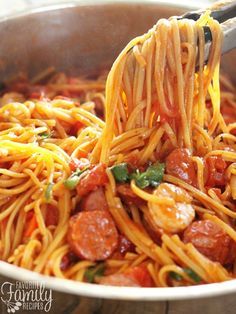 One Pot Jambalaya Pasta