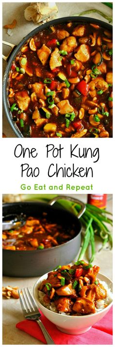 One Pot Kung Pao Chicken