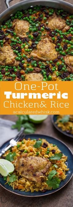 One-Pot Turmeric Chicken and Rice