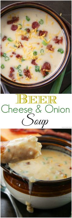 Onion Beer Cheese Soup/Dip