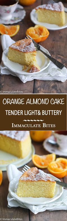 Orange Almond Butter Cake