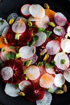 Orange and Radish Salad With Pistachios