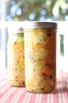 Orange Apple Cranberry Sauerkraut