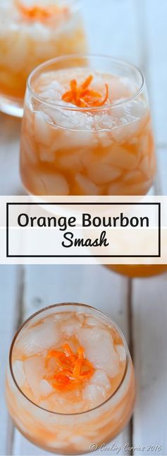 Orange Bourbon Smash