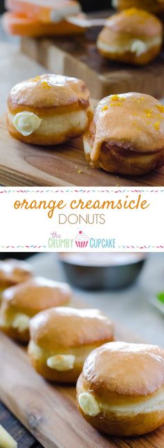 Orange Creamsicle Donuts #BrunchWeek