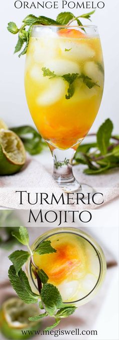 Orange Pomelo Turmeric Mojito