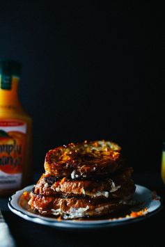 Orange Ricotta-Stuffed Challah French Toast