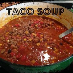 Original Taco Soup CrockPot