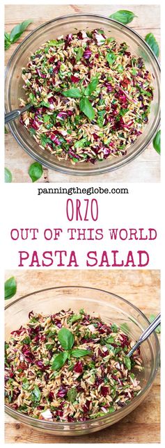 Out of this world pasta salad