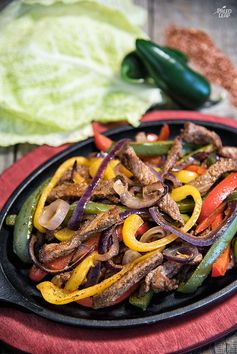 Oven Baked Beef Fajitas