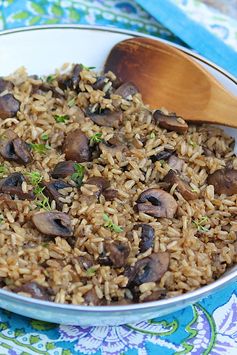 Oven Baked Brown Rice