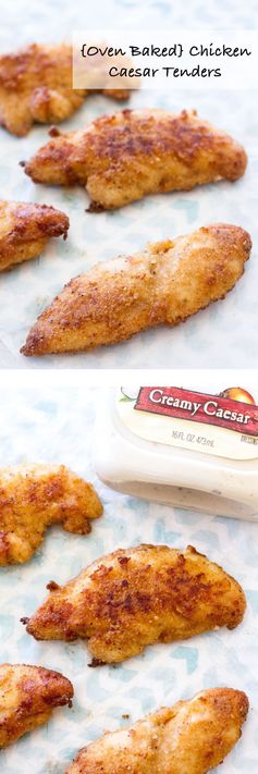 (Oven Baked Chicken Caesar Tenders