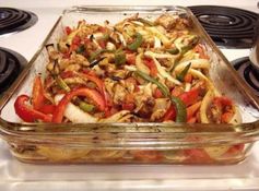 Oven Baked fajita