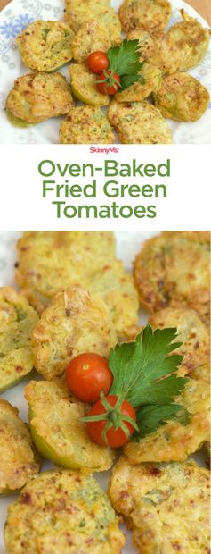 Oven-Baked Fried Green Tomatoes