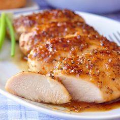 Oven Baked Honeyed Chicken Breasts