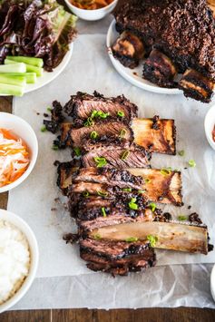 Oven Baked Korean BBQ Beef Ribs