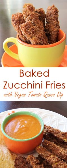 Oven-Baked Zucchini “Fries”