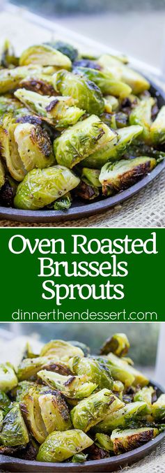 Oven Roasted Brussels Sprouts