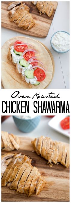 Oven Roasted Chicken Shawarma