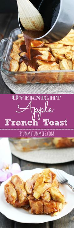 Overnight Baked Apple French Toast