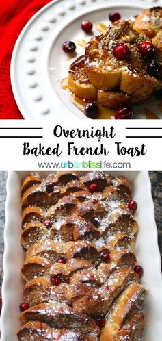 Overnight Baked French Toast