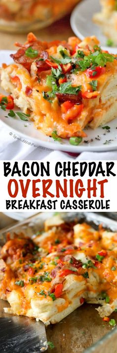 Overnight Breakfast Casserole! The Best Wifesaver