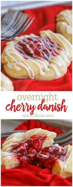 Overnight Cherry Danish