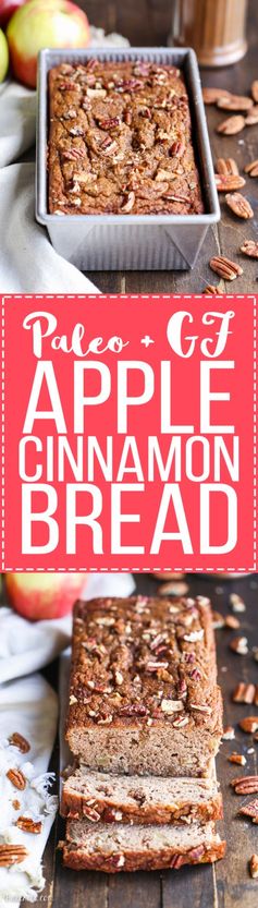 Paleo Apple Cinnamon Bread