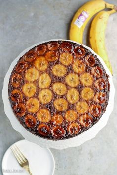 Paleo Banana Upside Down Cake