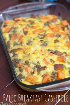 Paleo Breakfast Casserole