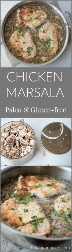 Paleo Chicken Marsala