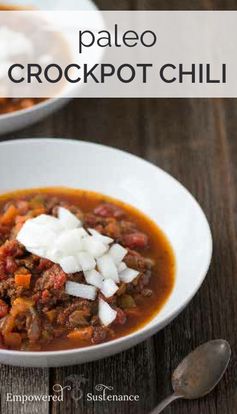 Paleo Crockpot Chili