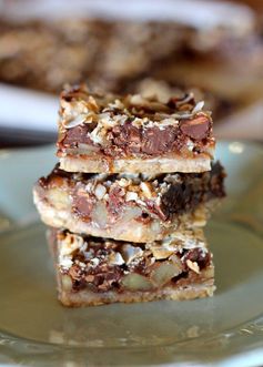 Paleo Magic Cookie Bars