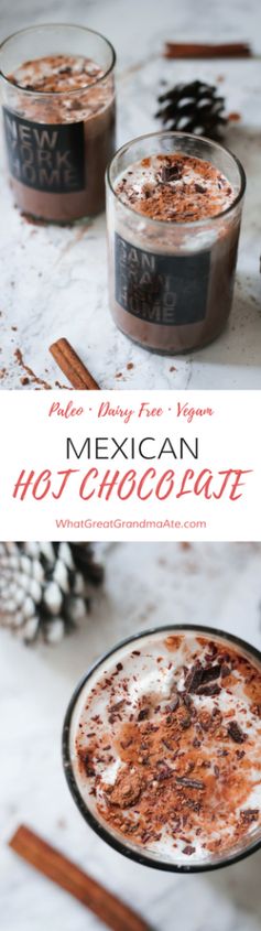 Paleo Mexican Hot Chocolate