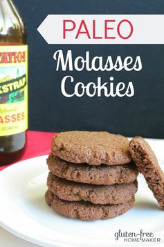 Paleo Molasses Cookies