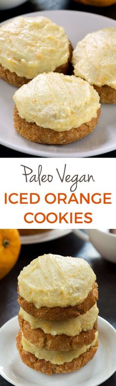 Paleo Orange Cookies (vegan, grain-free, gluten-free, dairy-free